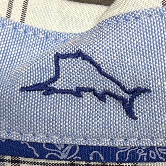 Tommy Bahama Coconut Point plaid short sleeve shirt, size XXL - Picture 9 of 9